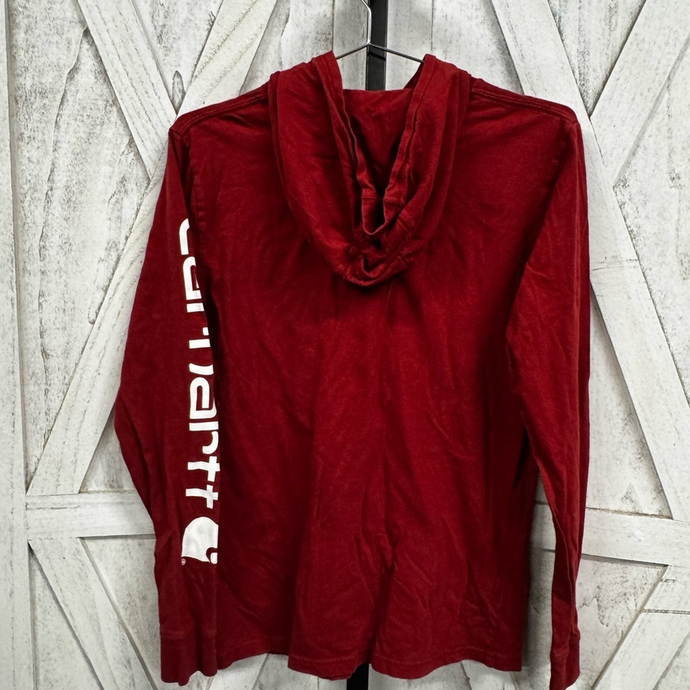 Carhartt Kids Maroon Hoodie - Picture 5 of 5